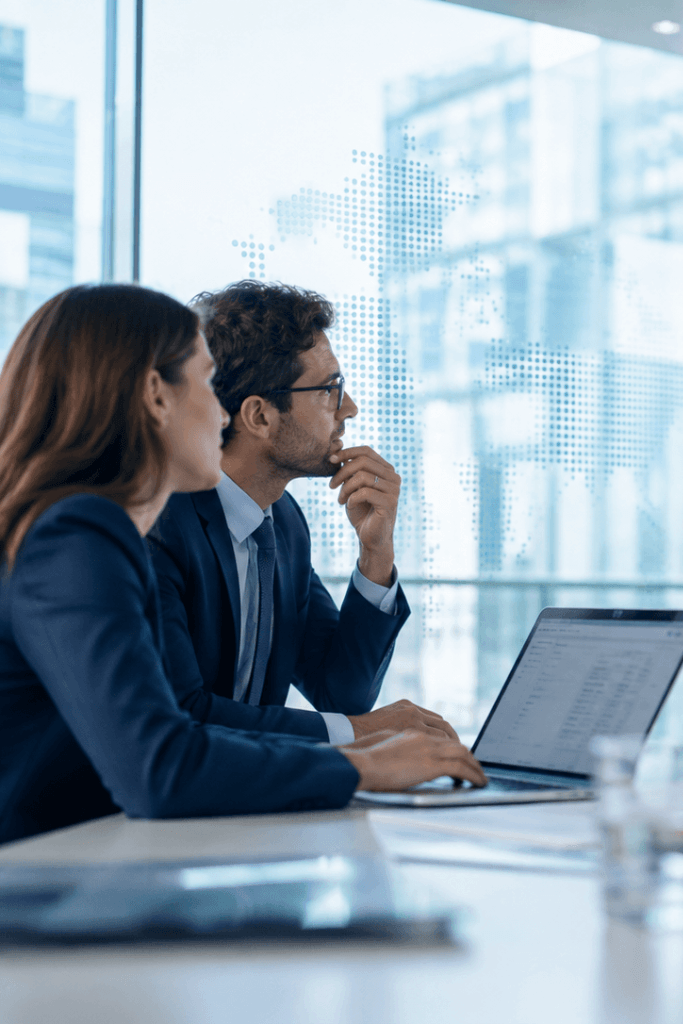 Illustratie van Alpina Group dat versnipperde legacy-applicaties consolideert tot een geïntegreerd cloudplatform.
