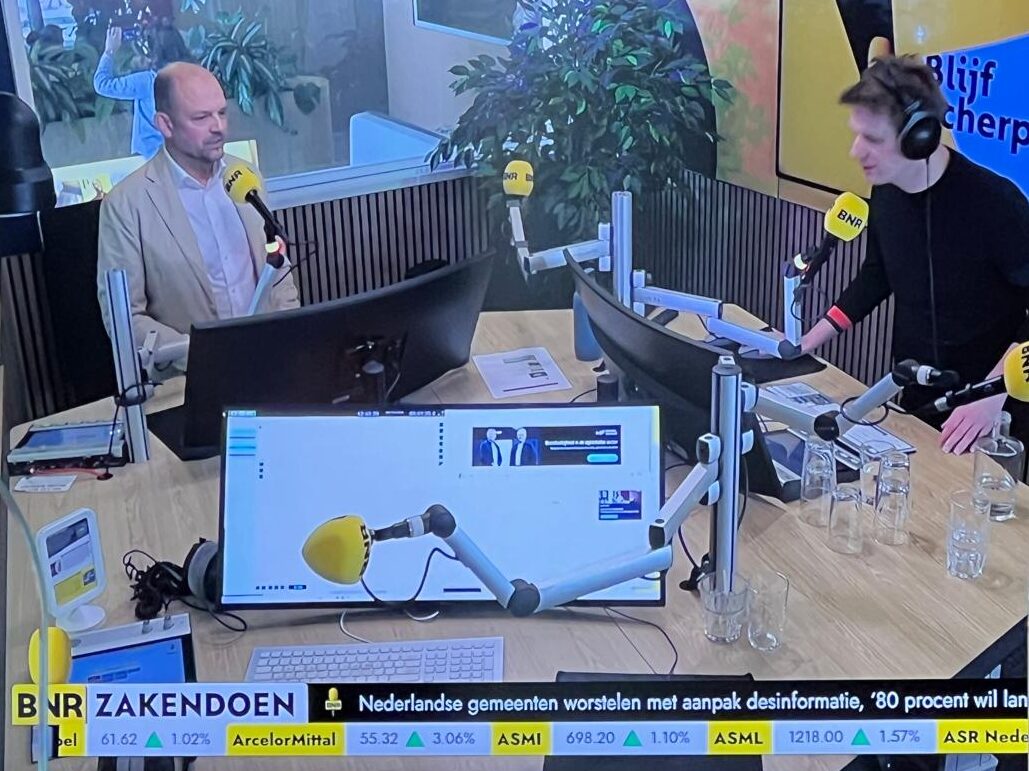 Jaap Merkus bij Zakendoen BNR